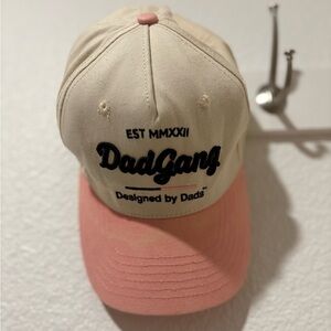 DadGang Pink and Cream Cap